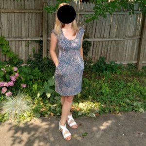 Boden knit floral dress